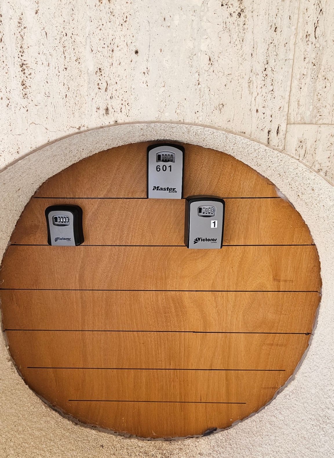 Apartment building entrance